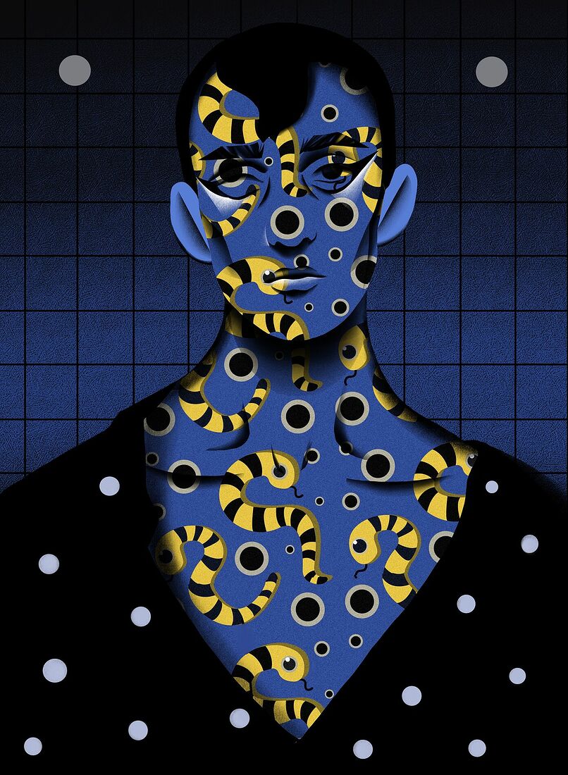 Dmitrii Filimonov contemporary artist. DIGITAL ART. Untitled