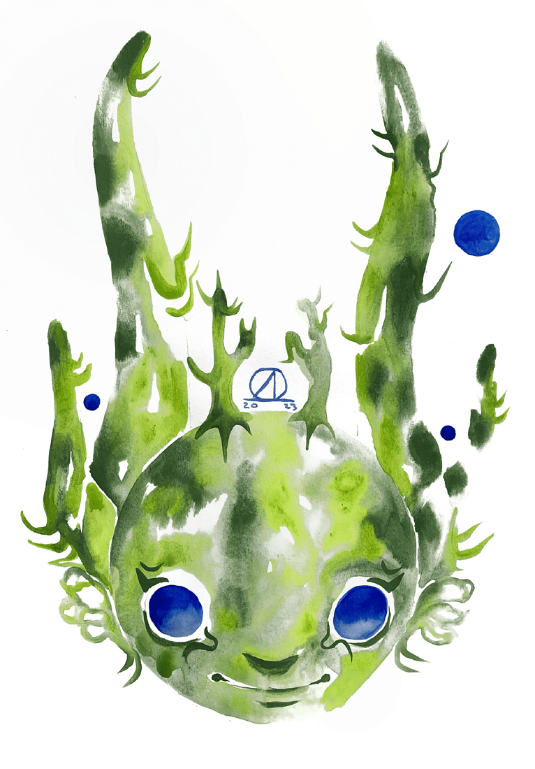Dmitrii Filimonov contemporary artist. Octopus. Untitled